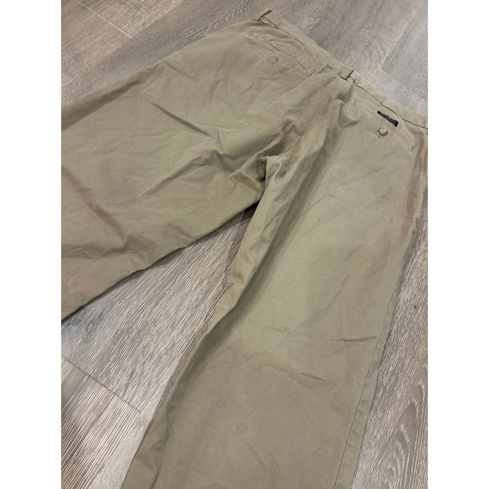 Banana Republic‎ Dawson Chino Mens 33x34 Khaki Tan Cotton Straight Leg Pants